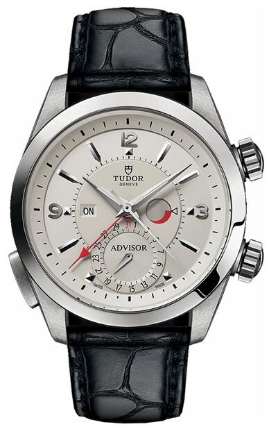 buy Tudor Advisor 42mm Alarm M79620T-0003 replica watches